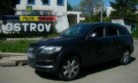 Audi Q7, în valoare de 90.000 de lei, furat din Germania şi descoperit la PTF Ostrov
