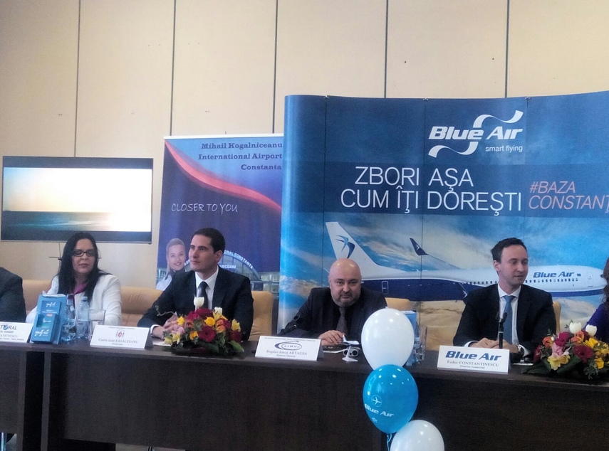 noua baza a blue air inaugurata pe aeroportul mihail kogalniceanu constanta legaturi cu opt orase mari