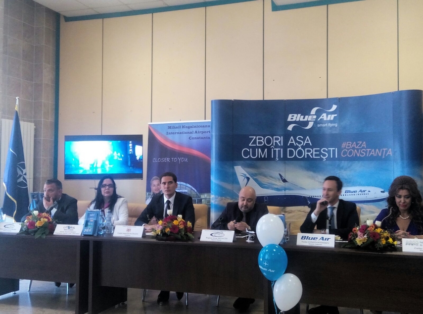 noua baza a blue air inaugurata pe aeroportul mihail kogalniceanu constanta legaturi cu opt orase mari