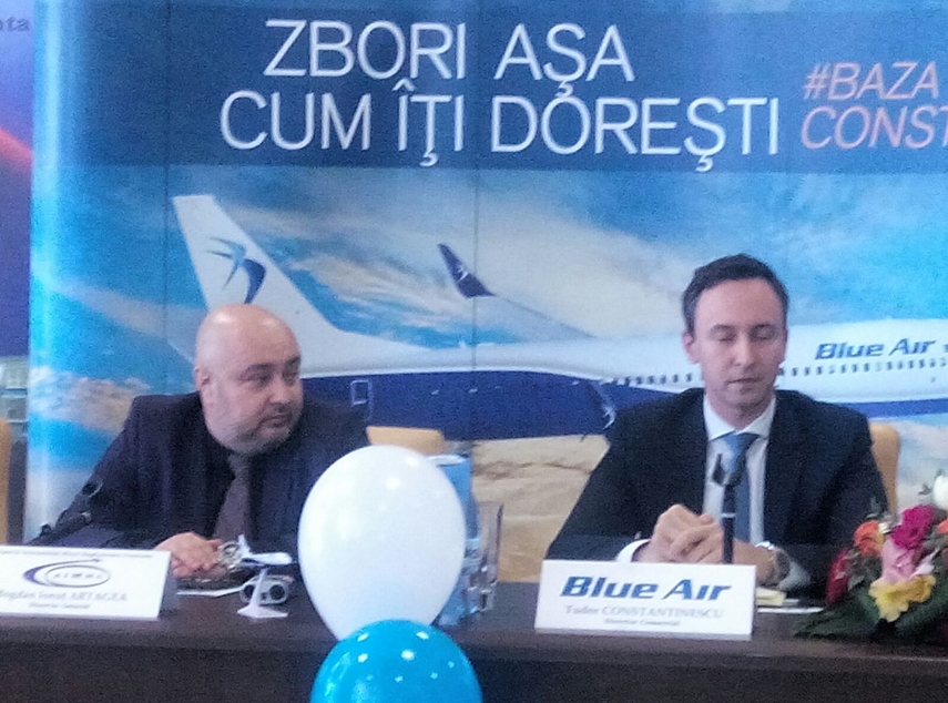 noua baza a blue air inaugurata pe aeroportul mihail kogalniceanu constanta legaturi cu opt orase mari