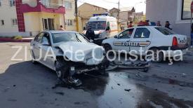Maşini din Galaţi, implicate într-un accident în Constanţa, la intersecția străzilor Chiliei și Ion Rațiu (galerie foto+video)      