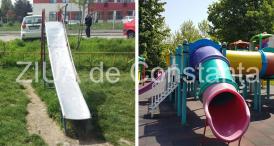 Este bine de ştiut şi de prezentat tuturor Cum arată un loc de joacă din Capitală comparativ cu unul din Constanţa (fotoreportaj)