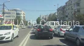 La intrare în Constanţa, cu viteza melcului! (video)