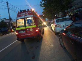 Deblocare de uşă la Medgidia. Bărbat inconştient (galerie foto)