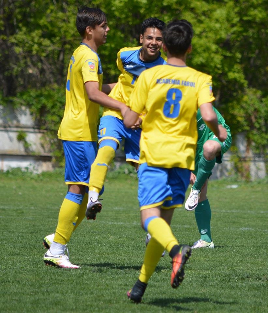 alin hagiu doua goluri academia farul victorie si egal in duelurile cu echipa concordia chiajna din liga