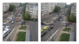 Accident la Constanţa, la sensul giratoriu de la intersecţia Bucureşti cu 1 Decembrie 