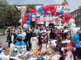 Atmosferă de sărbătoare, în Piaţa Ovidiu, pentru a celebra Ziua Europei (galerie foto) 