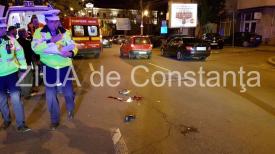 Femeia, rănită în urma accidentului rutier de aseară din Constanţa, se află în stare gravă  