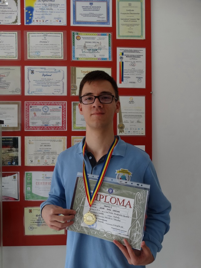 aur argint si mentiuni rezultate remarcabile ale elevilor de la liceul international de informatica din