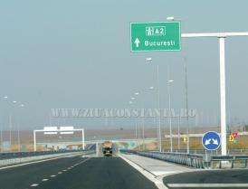 Şoferi, atenţie! Astăzi, lucrări pe A2 București – Constanța  