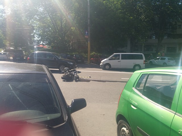 accident rutier pe strada sucevei din constanta un motociclist a fost ranit galerie foto 632421