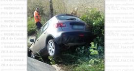 Accident rutier în apropiere de Hârșova. Două persoane au fost rănite (galerie foto)