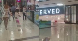 Ploaia a inundat mall-ul City Park din Constanța. Afectată, aripa nou construită (video)   