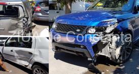Accident rutier pe bulevardul Lăpușneanu, din municipiul Constanța. Șase mașini implicate (galerie foto+video)           