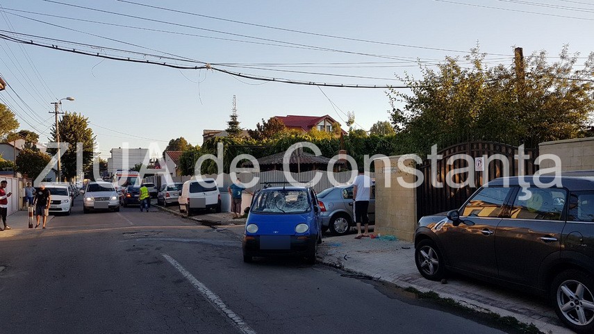 accident rutier in municipiul constanta la intersectia strazilor merisor cu randunelelor 635854