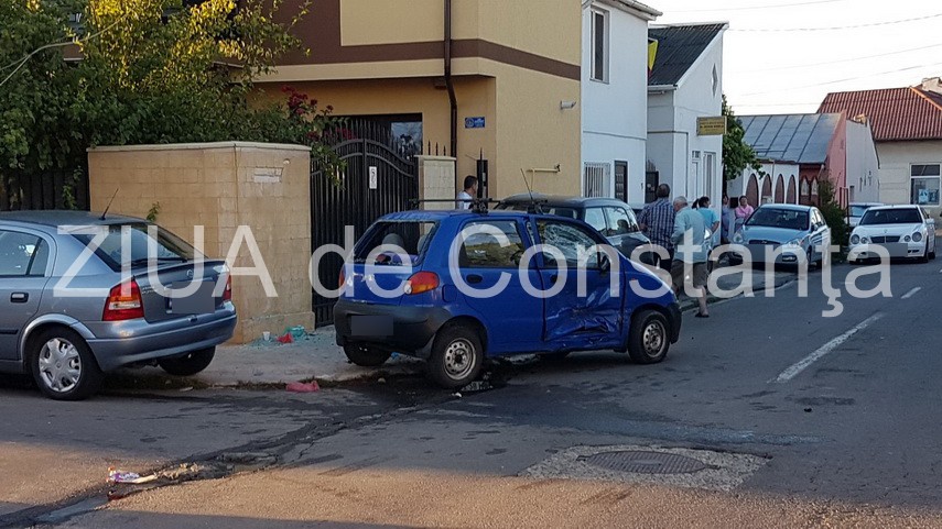 accident rutier in municipiul constanta la intersectia strazilor merisor cu randunelelor 635854