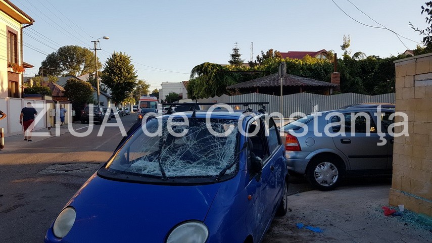 accident rutier in municipiul constanta la intersectia strazilor merisor cu randunelelor 635854
