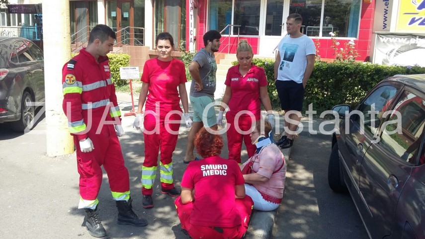 accident in municipiul constanta la trocadero un microbuz de trecatori a izbit in spate un autoturism