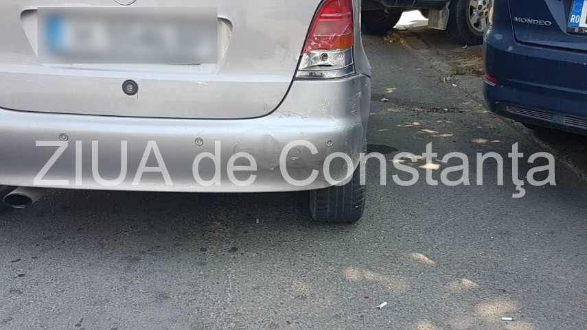 accident in municipiul constanta la trocadero un microbuz de trecatori a izbit in spate un autoturism
