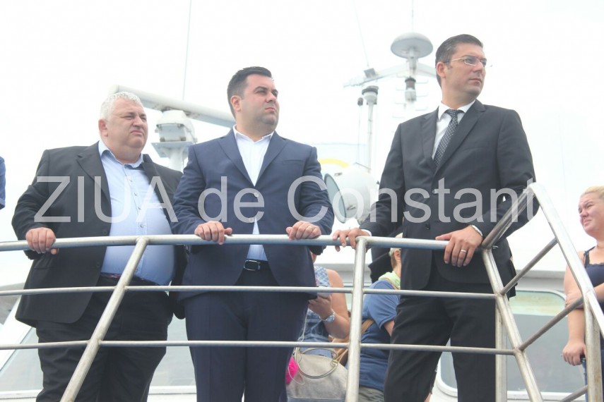 ministrul transporturilor alexandru razvan cuc in portul midia care este motivul vizitei ce a declarat