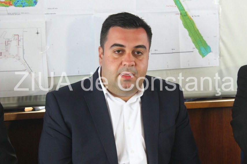 ministrul transporturilor alexandru razvan cuc in portul midia care este motivul vizitei ce a declarat