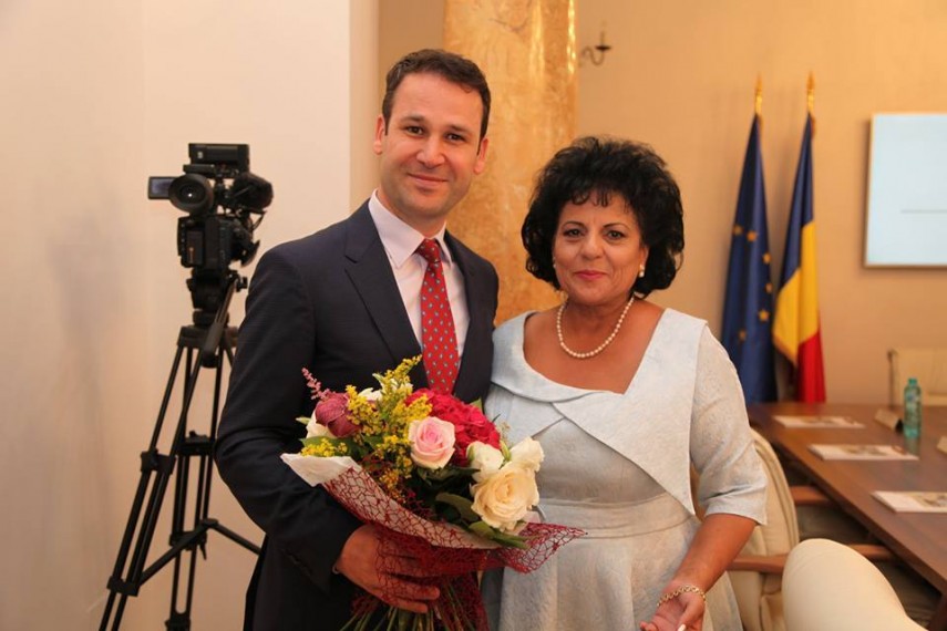 primarul comunei cumpana mariana gaju a participat la o intalnire cu membrii delegatiei romaniei la cor