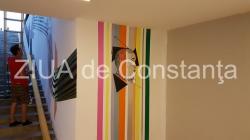 Cum arată pasajul pietonal de la Tomis Mall. A fost reconfigurat din punct de vedere artistic (fotoreportaj+video)