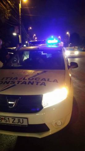 Taximetrist, încătuşat de poliţiştii constănţeni 