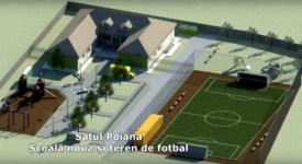 Investiţie în educaţie prin PNDL O şcoală şi o grădiniţă pentru elevii şi preşcolarii din satul Poiana