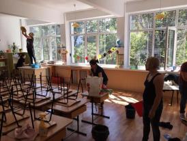 Mobilizare extraordinară la Școala Gimnazială nr. 38 „Dimitrie Cantemir” după incendiul de aseară (galerie foto)         