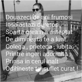 Dureros. Fata de 20 de ani care și-a pierdut viața în urma unei răceli banale, condusă pe ultimul drum. Imagini de la înmormântare (fotoreportaj) 