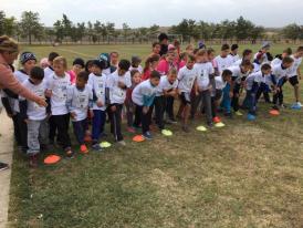 Elevii școlii „Ion Ghica” din comuna Tortoman, județul Constanța, au participat la cross-ul „Copiii spun nu violenței” (galerie foto)