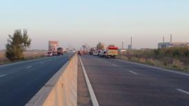 UPDATE. Pericol de explozie Scurgeri de substanțe periculoase pe Centura de Vest a Ploieştiului. Circulația a fost deviată (video)