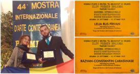 Imagini de la eveniment Doi artiști români, premiați în orașul natal al lui Ovidius, Sulmona (galerie foto)  