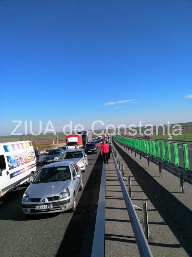 accident rutier pe autostrada soarelui spre medgidia traficul este blocat 643632
