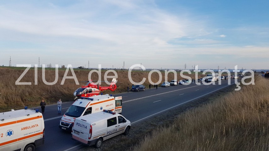 accident rutier grav cu persoane incarcerate intre ovidiu si mihail kogalniceanu 643635