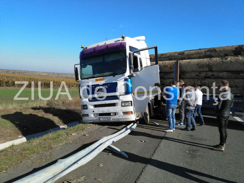 accident rutier pe autostrada soarelui spre medgidia traficul este blocat 643632