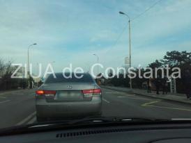 Atenţie şoferi Se circulă greu pe podul Doraly (video) 