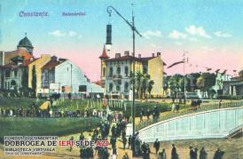 1916 Promenada pe bulevard 