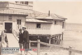 1927 La lacul Techirghiol 