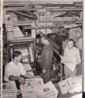 1967 Mașinisti în tipografia Dobroge Nouă 