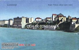Hotel Palace văzut de pe mare 
