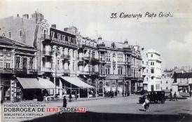 Piața Ovidiu la începutul secolului XX 