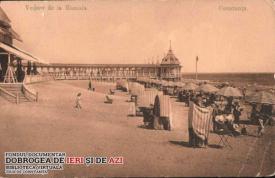 Plaja de la Mamaia la început 