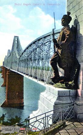 Podul Regel Carol I și statuia dorobanțului 