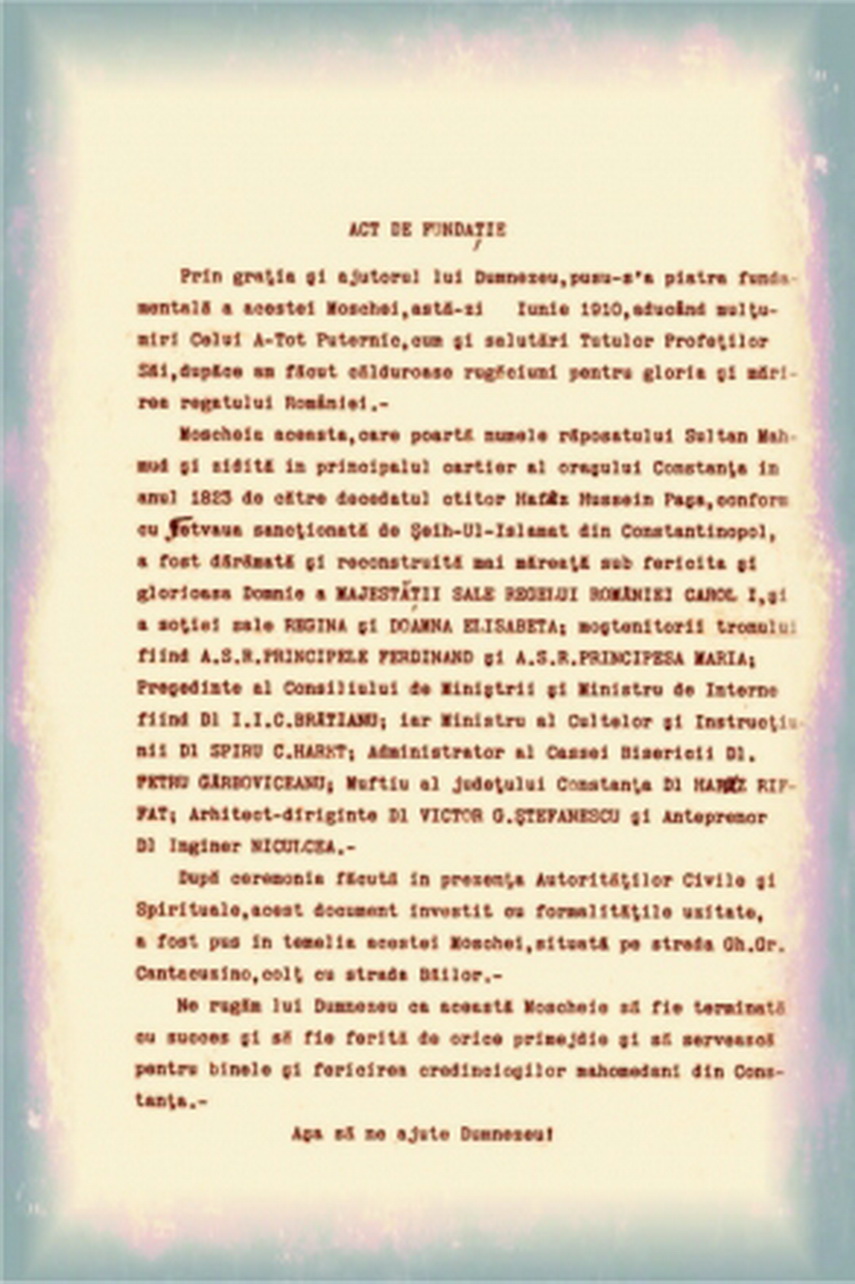 scriedobrogea marea moschee carol i o scara spre cer si spre constanta veche galerie foto 645652