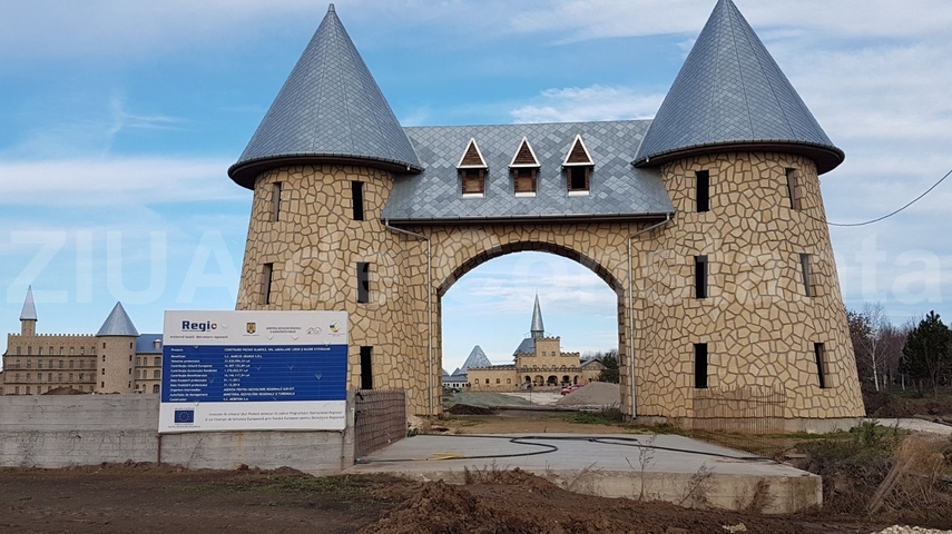 cu fonduri europene un fost consilier judetean ridica un complex sportiv in apropiere de mangalia constructia