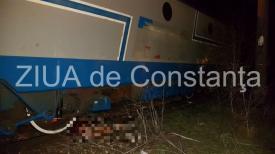 Județul Constanța. Grav accident feroviar. Salvatorii nu au mai putut face nimic. O femeie a sfârșit sub roțile trenului 