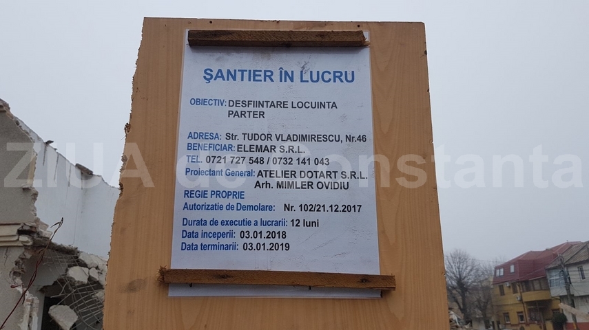 santier pe strada tudor vladimirescu au inceput lucrarile de demolare a unui imobil galerie foto video