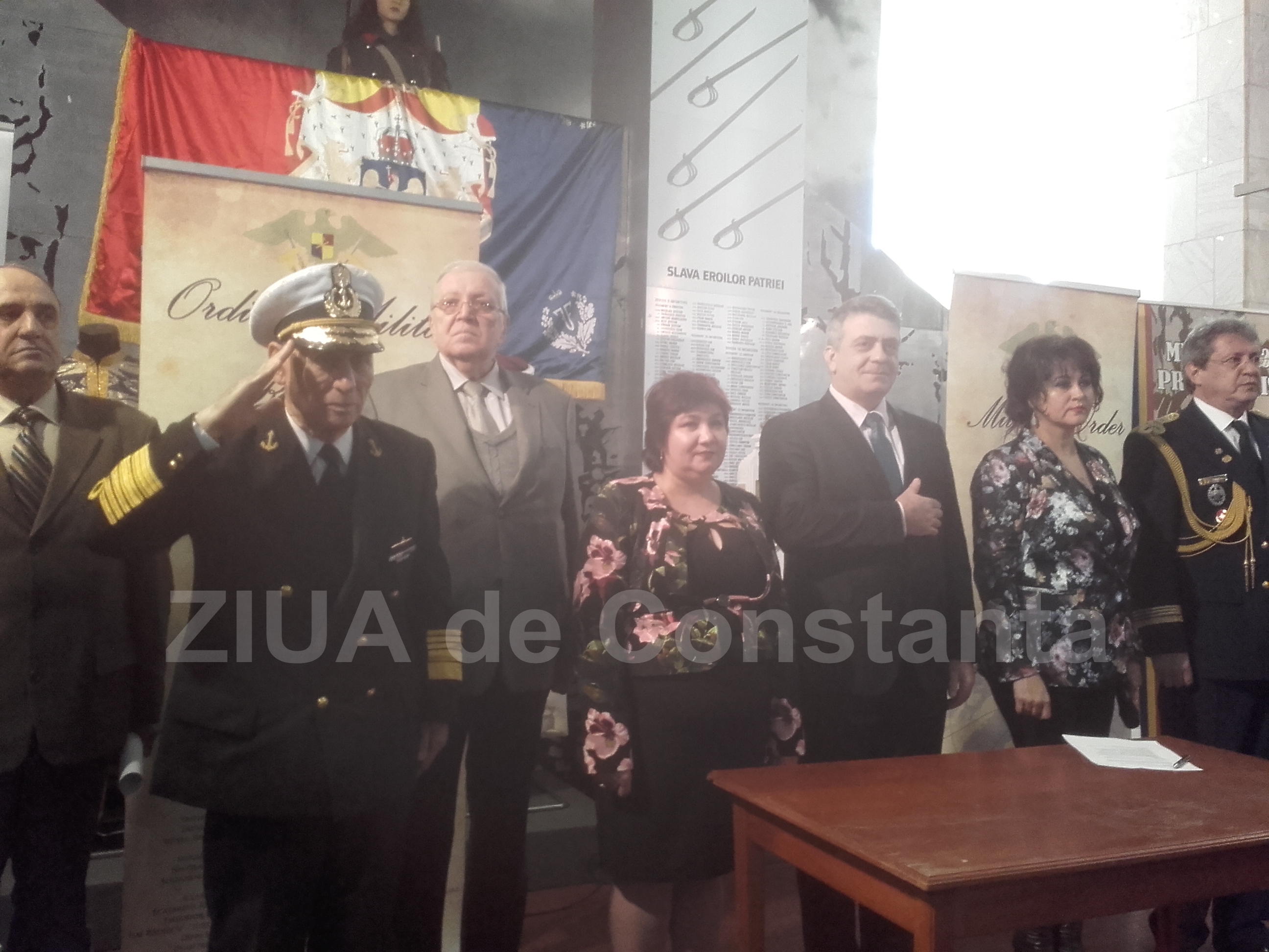 viceamiralul r cu trei stele petre zamfir comandor al ordinului militar de romania cea mai mare implinire